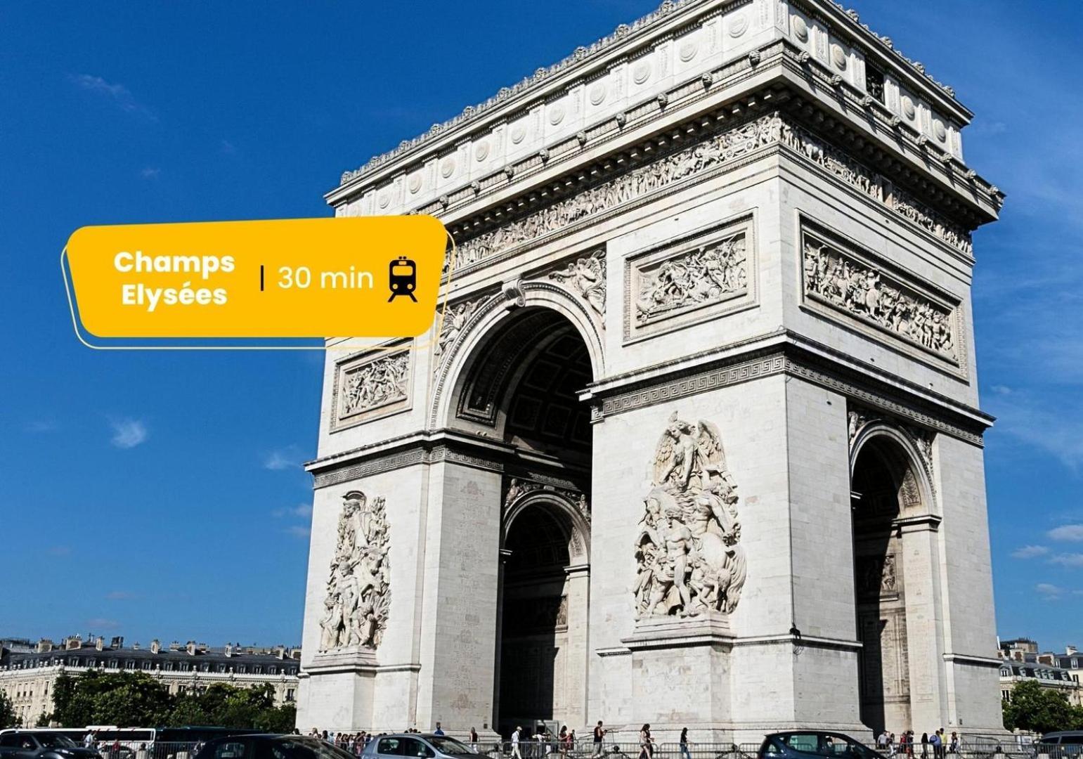 165 Suite Denis - Superbe Appartement A Paris Luaran gambar